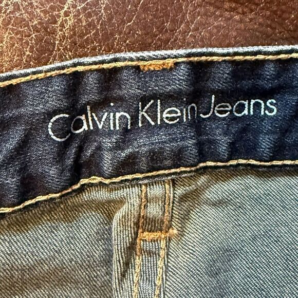Men's Calvin Klein straight size 34x30 Blue Jeans - Picture 5 of 8